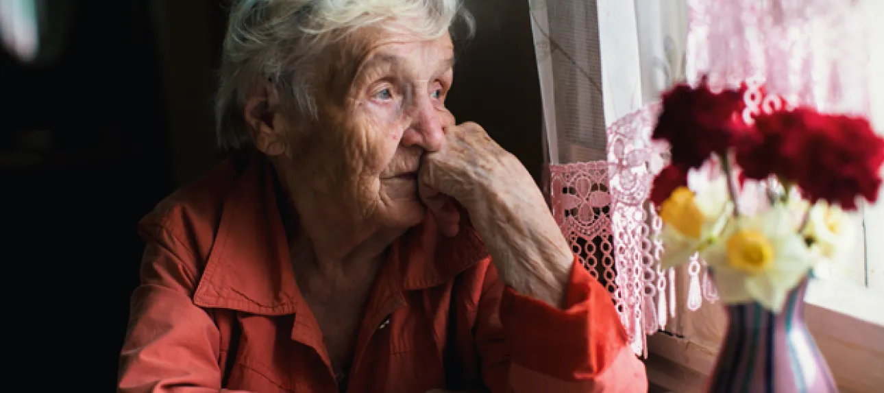 Isolement personne âgee