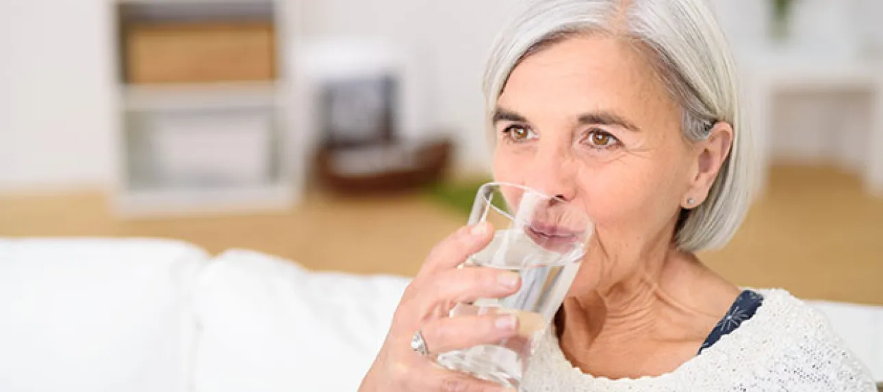 déshydratation personnes agées