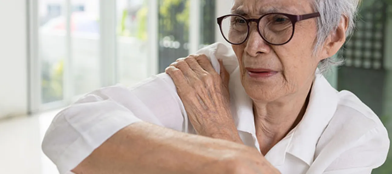 Fracture de l’humérus chez la personne âgée