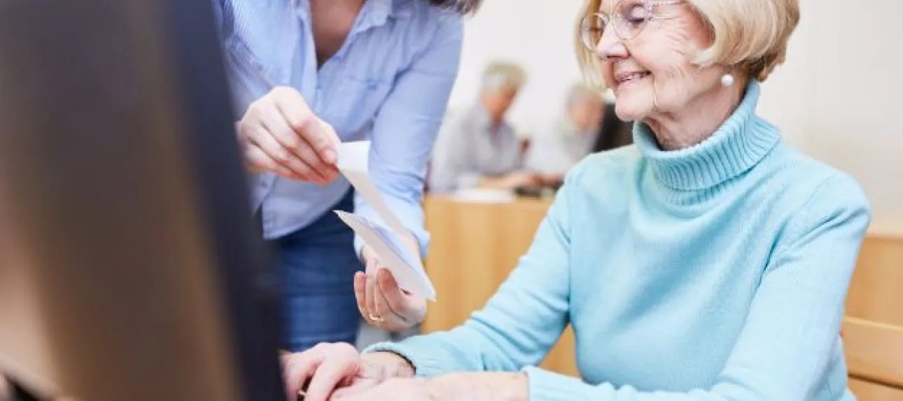 aide informatique pour senior