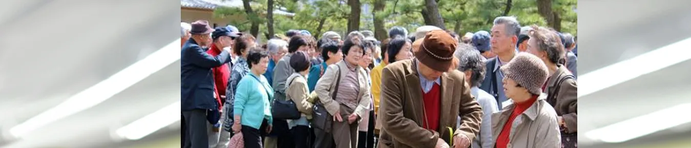 Plus de seniors que de jeunes au Japon