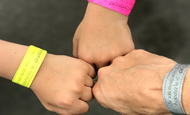 Le bracelet "pas de panique", pour les grands-parents