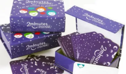 2 minutes: le jeu de société intergénérationnel