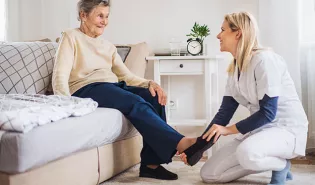 Chaussons pour personnes âgées