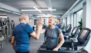 salle de sport senior