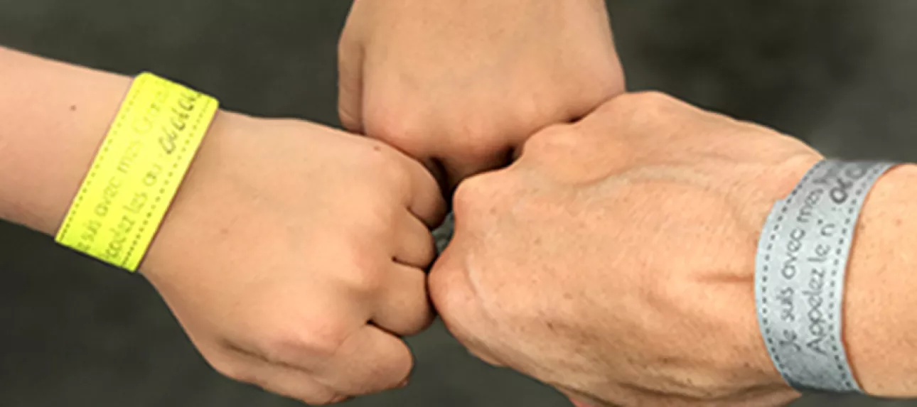 Le bracelet "pas de panique", pour les grands-parents