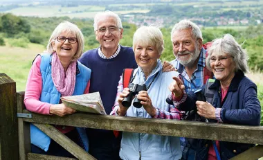 Randonnée pédestre pour seniors