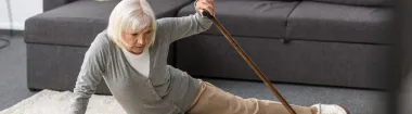 Troubles de l’équilibre chez une personne âgée