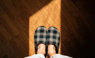 chaussons anti-chute pour personne âgée